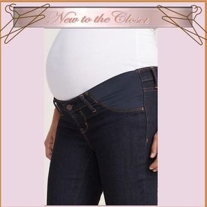 Side Panel Maternity Skinny Jeans